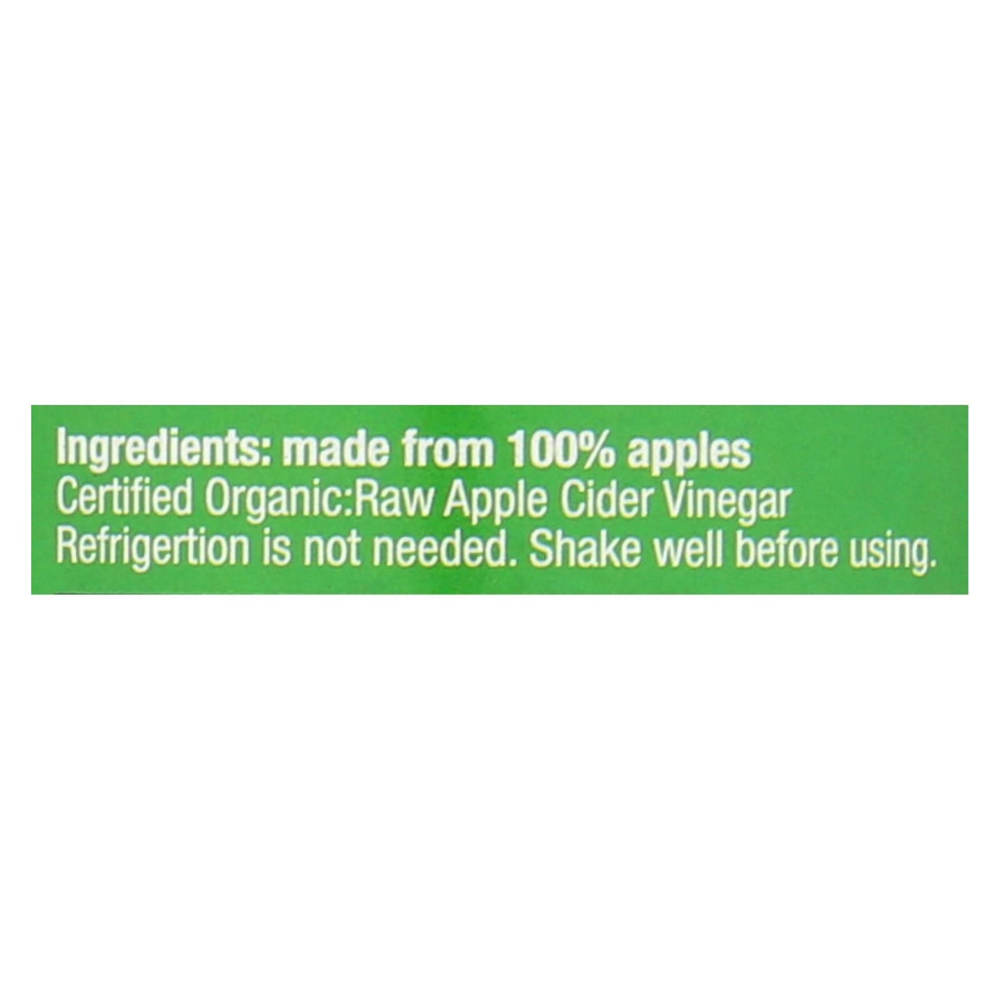 Zoe - Apple Cider Vinegar - Case Of 6 - 17 Fl Oz. image 2