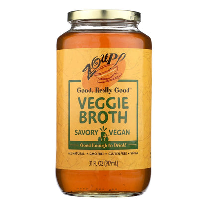 Zoup! Good, Really Good Zoup, Good, Really Good, Veggie Broth - Case Of 6 - 31 Fz image 1